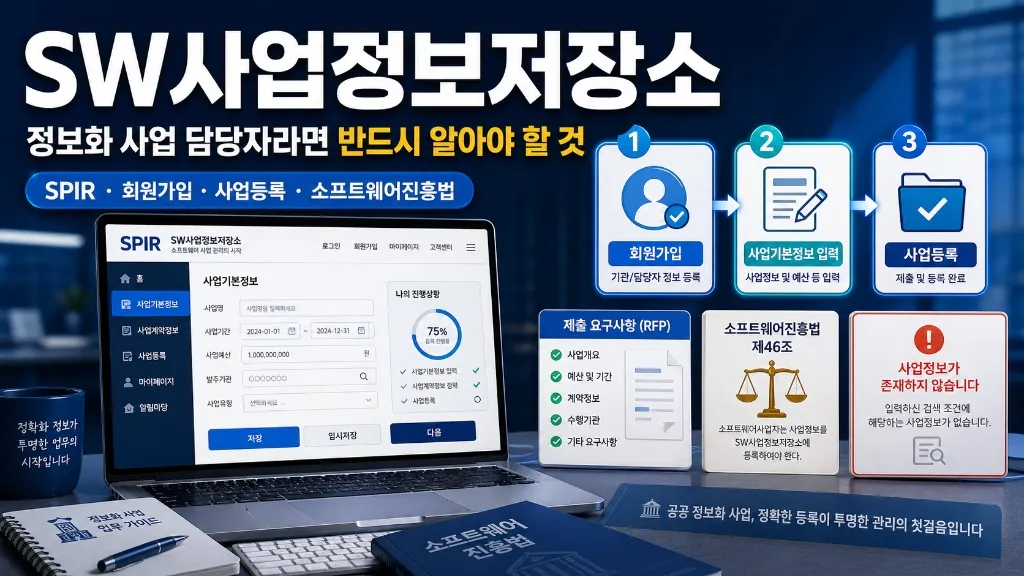 SW사업정보저장소 블로그 포스팅 썸네일